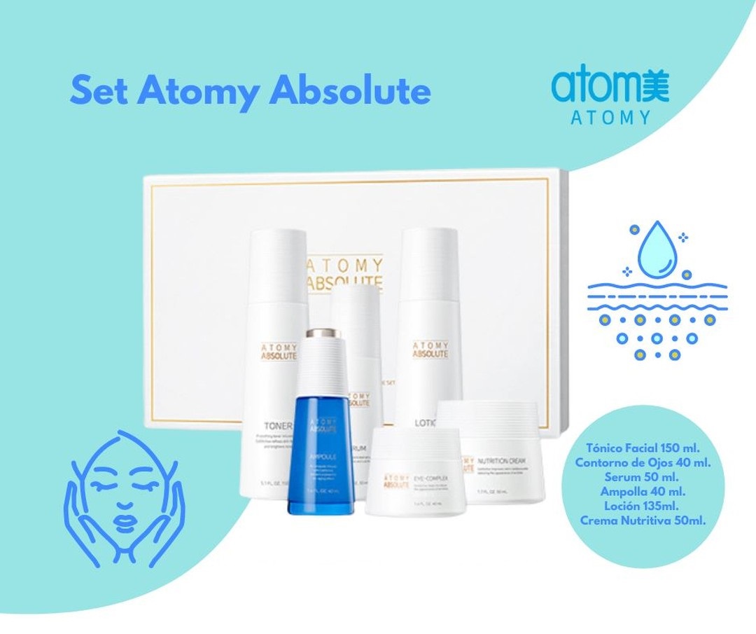 Kit Absolute Skin Care de Atomy