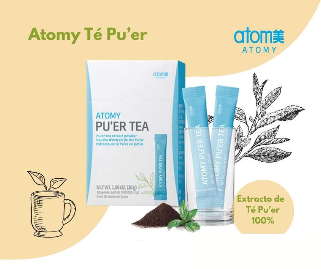 Pu'er Tea Atomy - Té Chá Pu'er